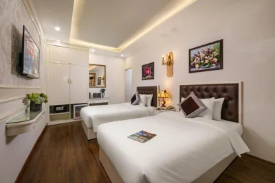 디럭스 트윈룸 — TrangTrang Boutique Hotel